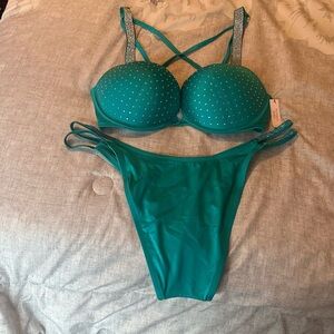Victoria's Secret Teal bikini set
